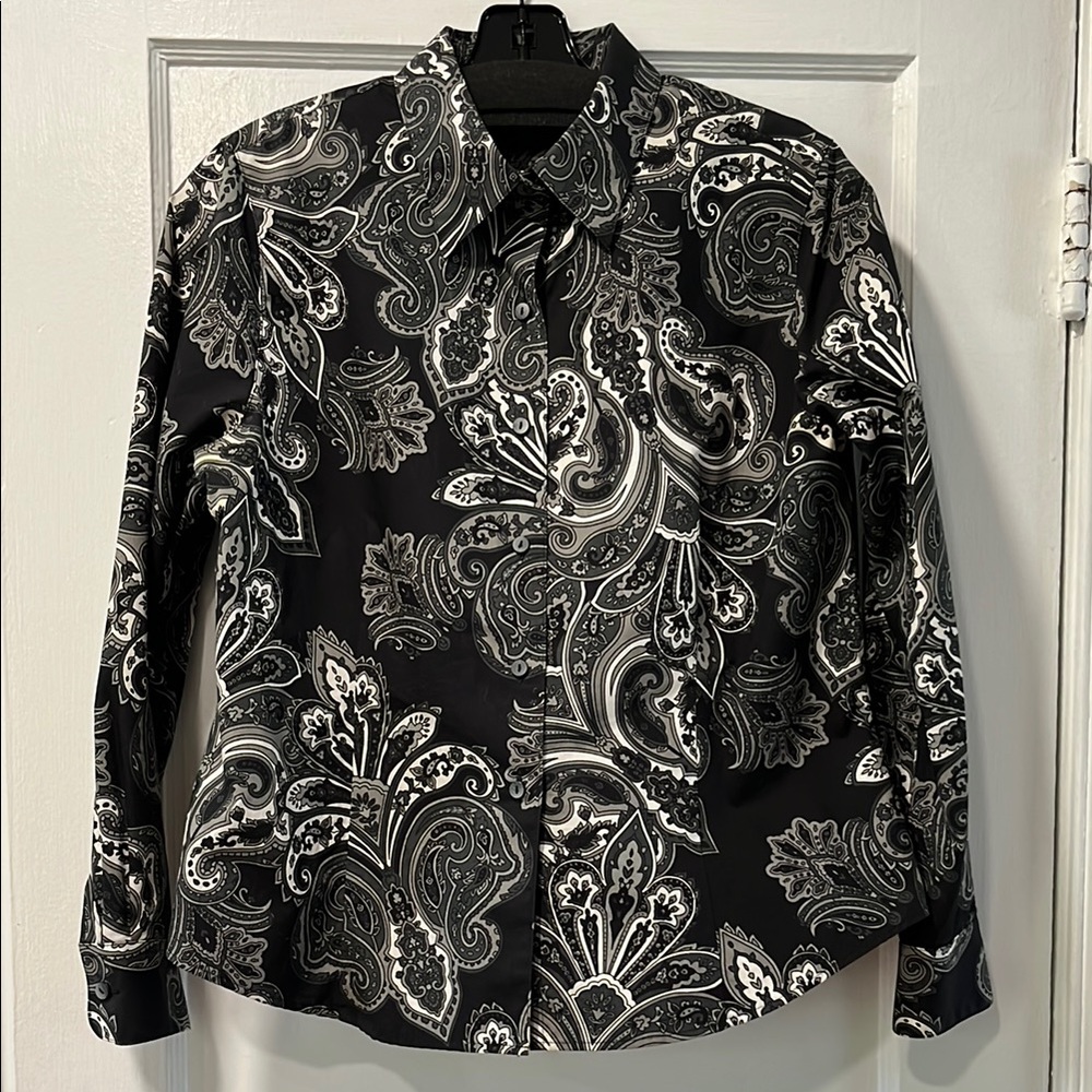 Black Button Down